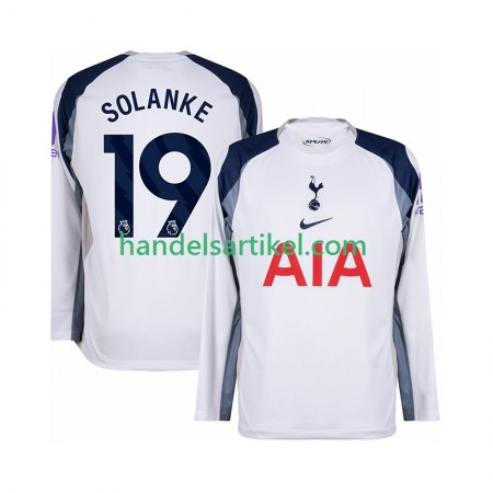 Tottenham Hotspur Solanke 19 Heim Trikotsatz 2025/26 Langarm